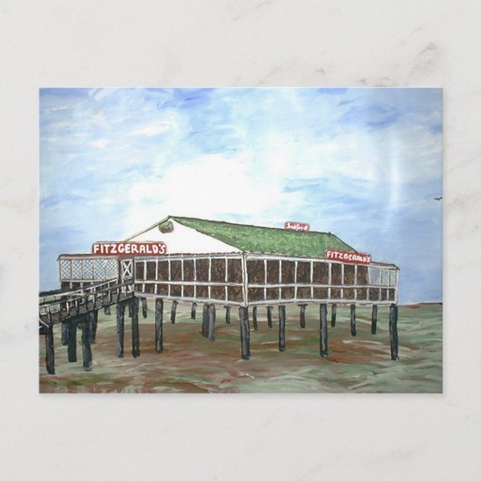 Fitzgeralds Postkarte (Vorderseite)