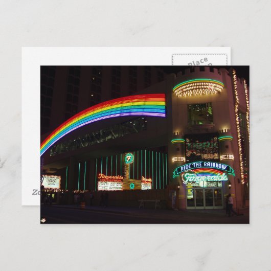 Fitzgeralds Reno Nevada Postkarten (Vorne/Hinten)