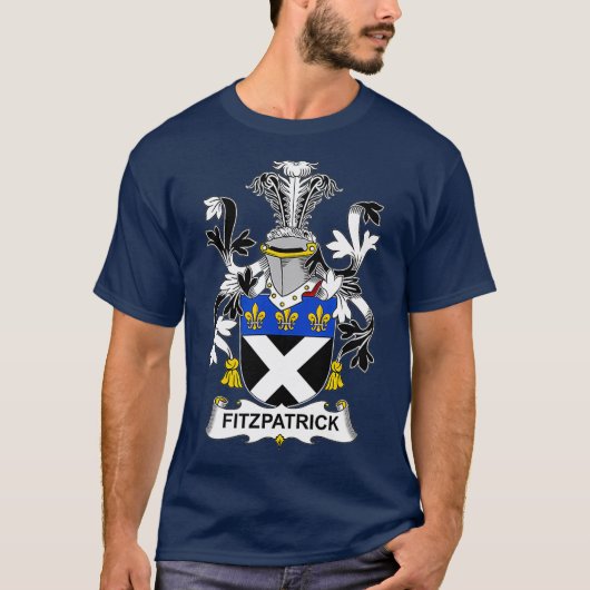 Fitzpatrick Coat of Arms Familienwappen T-Shirt (Vorderseite)