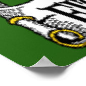 Fitzpatrick Coat of Arms Print Poster (Ecke)