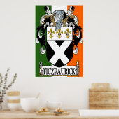 Fitzpatrick Coat of Arms Print Poster (Küche)