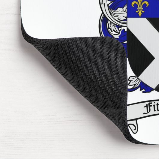 FITZPATRICK FAMILIENWAPPEN - FITZPATRICK WAPPEN MOUSEPAD (Ecke)