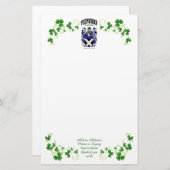 Fitzpatrick hat die Schreibpapierverkleidung angef Briefpapier (Vorne/Hinten)