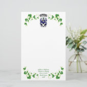 Fitzpatrick hat die Schreibpapierverkleidung angef Briefpapier (Stehend Vorderseite)