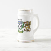 Fitzpatrick Irish Shield Beer Stein Bierglas (VorderseiteRechts)