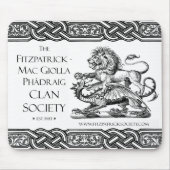 Fitzpatrick-Mac Giolla Phádraig Society Design I Mousepad (Vorne)