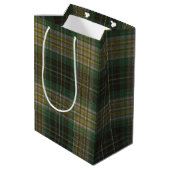 Fitzpatrick Tartan Mittlere Geschenktüte (Rückseite Schrägansicht)