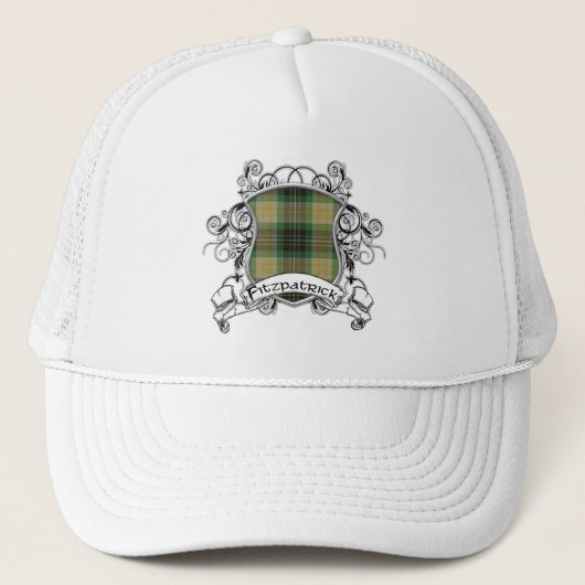Fitzpatrick Tartan-Schild Truckerkappe (Vorderseite)