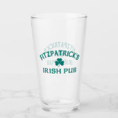 Fitzpatricks Irish Pub Glas (Vorderseite)
