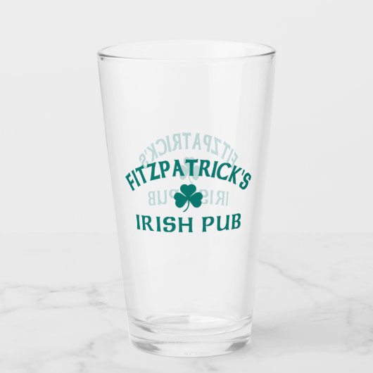 Fitzpatricks Irish Pub Glas (Vorderseite)
