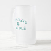 Fitzpatricks Irish Pub Mattglas Bierglas (Vorderseite Links)