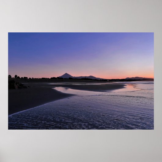Fitzroy Beach Sunset Poster (Vorne)