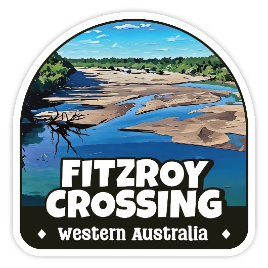 Fitzroy Crossing, Western Australien Sticker
