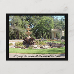 Fitzroy Gardens Postcard Postkarte