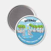 Fitzroy Ontario Provincial Park Magnet (Vorderseite/Rückseite)