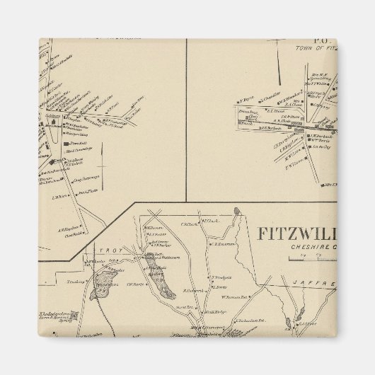 Fitzwilliam, Cheshire Co Magnet (Vorne)