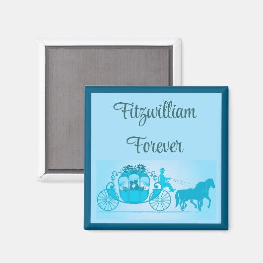 Fitzwilliam Forever, Mr. Darcy Pride and Prejudice Magnet (Vorderseite/Rückseite)