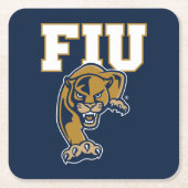 FIU-Paneele Rechteckiger Pappuntersetzer (Vorderseite)