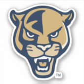 FIU Panther Head Aufkleber (Vorderseite)