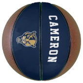 FIU Panther Head Basketball (Vertikal)