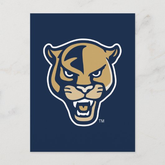 FIU Panther Head Einladungspostkarte (Vorderseite)