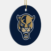 FIU Panther Head Keramik Ornament (Rechts)