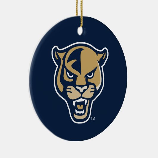 FIU Panther Head Keramik Ornament (Rechts)