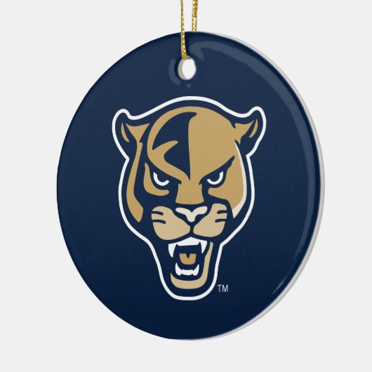 FIU Panther Head Keramik Ornament (Links)