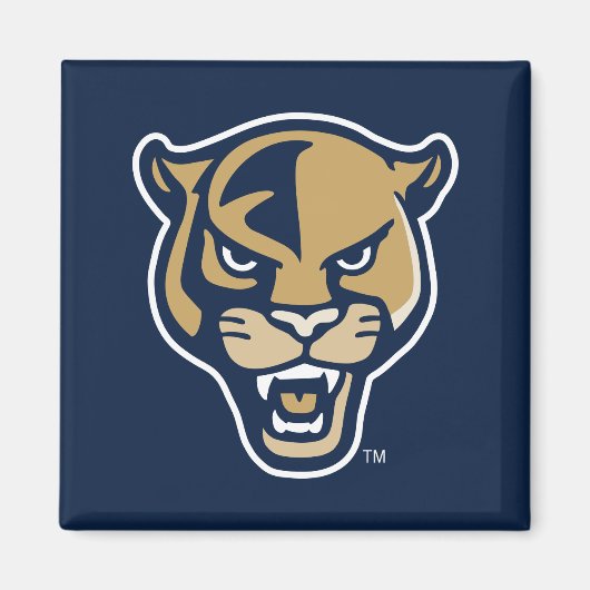 FIU Panther Head Magnet (Vorne)