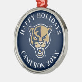 FIU Panther Head Ornament Aus Metall (Links)