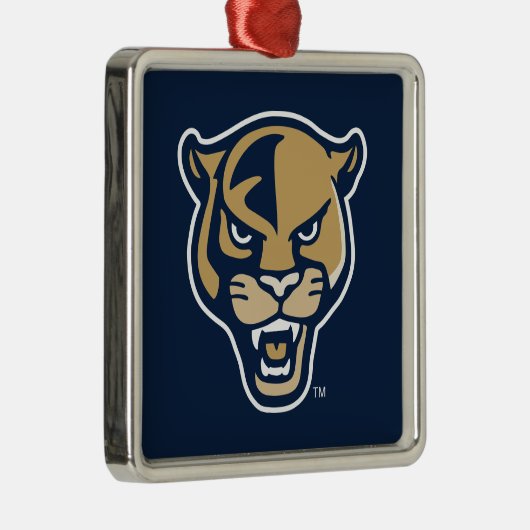 FIU Panther Head Ornament Aus Metall (Rechts)