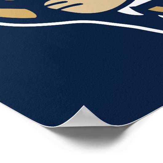 FIU Panther Head Poster (Ecke)