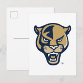 FIU Panther Head Postkarte (Vorne/Hinten)