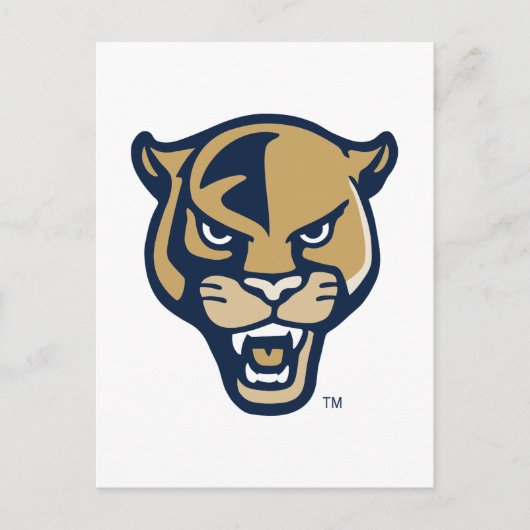 FIU Panther Head Postkarte (Vorderseite)