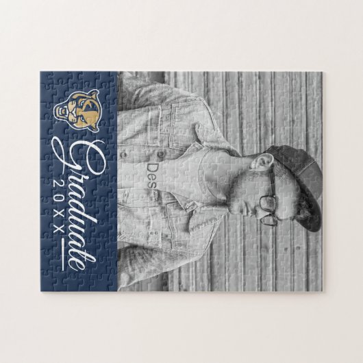 FIU Panther Head Puzzle (Horizontal)