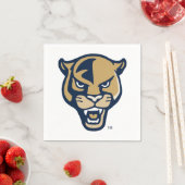 FIU Panther Head Serviette (Beispiel)