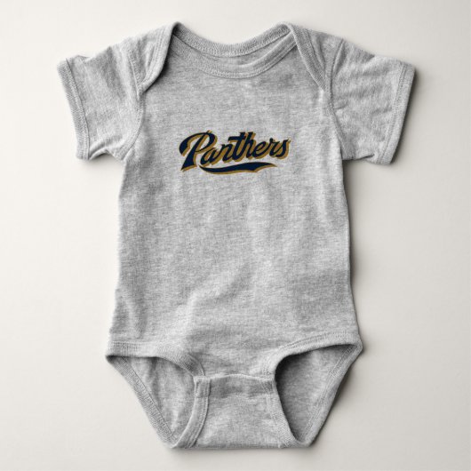 FIU Panther Script Baby Strampler (Vorderseite)