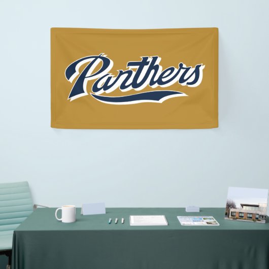 FIU Panther Script Banner (Messeveranstaltung)