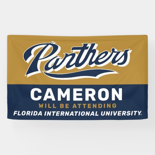 FIU Panther Script Banner (Horizontal)