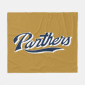 FIU Panther Script Fleecedecke (Vorderseite (Horizontal))
