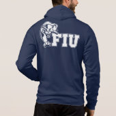 FIU-Panther - weißes Logo Hoodie (Rückseite)