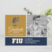 FIU Panthers Abschluss Einladung (Stehend Vorderseite)
