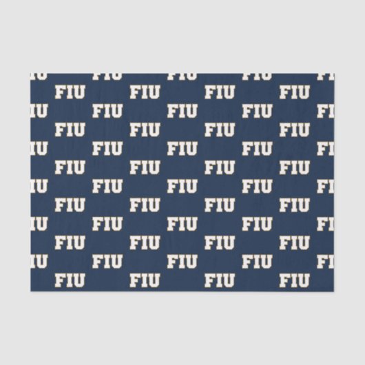 FIU Panthers Abschluss Seidenpapier (Vorderseite)