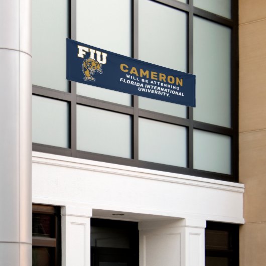 FIU Panthers Banner (Äußeres Gebäude)