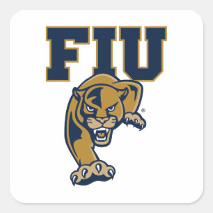 FIU Panthers Quadratischer Aufkleber
