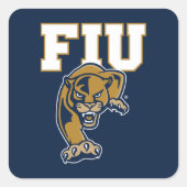 FIU Panthers Quadratischer Aufkleber (Vorderseite)