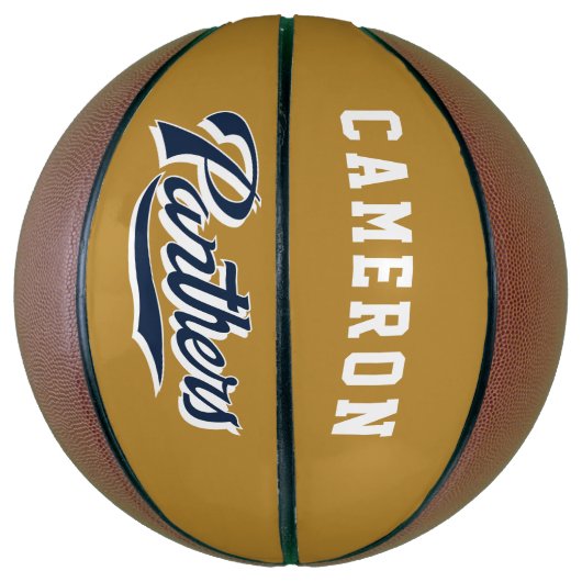 FIU Panthers Script Basketball (Vertikal)