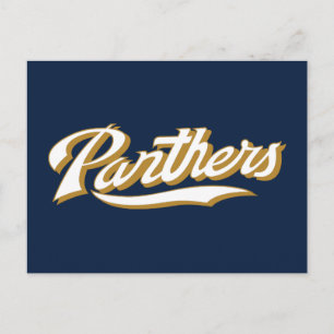 FIU Panthers Script Einladungspostkarte