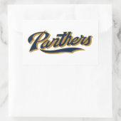FIU Panthers Script Rechteckiger Aufkleber (Tasche)