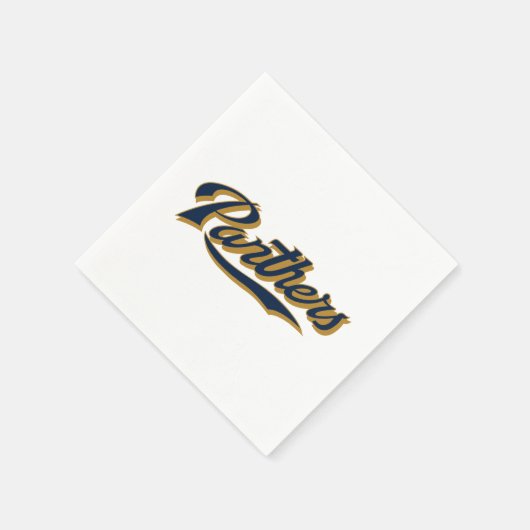 FIU Panthers Script Serviette (Ecke)